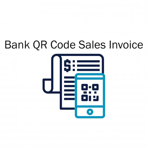 Bank QR Code Sales Invoice